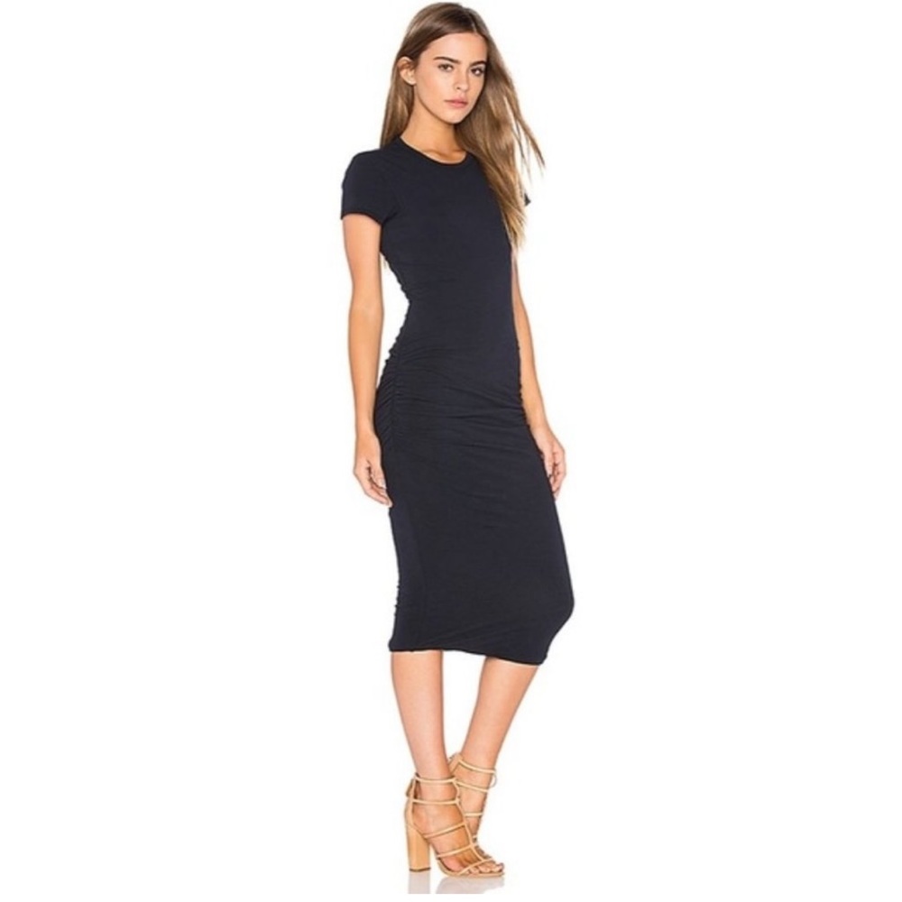 James Perse Skinny Dress in French navy. Worn once.